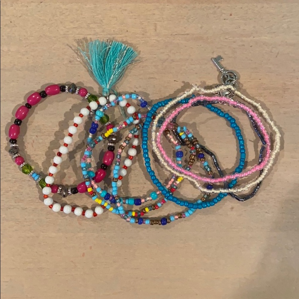 10 bracelets